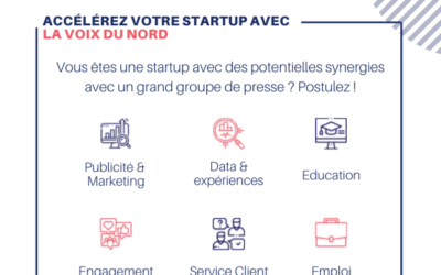 Boostez votre startup avec l’appel à projets Syllabus Média, l’accélérateur de La Voix du Nord !