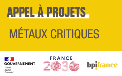 Appel à projets : Métaux critiques