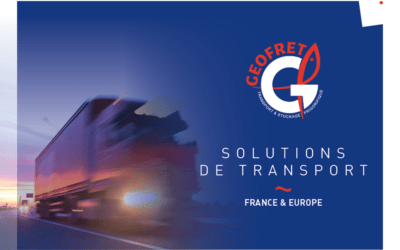 Géofret – la solution de transport et de la logistique innovante en réduisant les impacts environnementaux