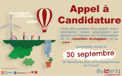 Appel à candidatures – incubateur évident !