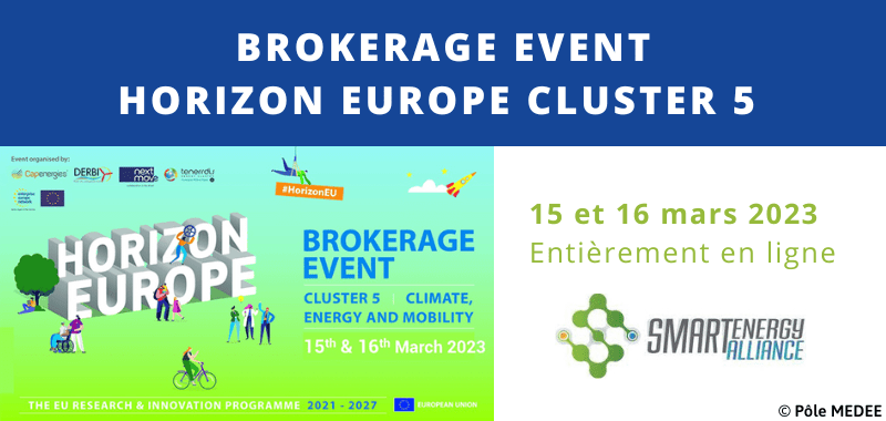 Brokerage Event – Horizon Europe cluster 5 – climat, énergie et mobilité