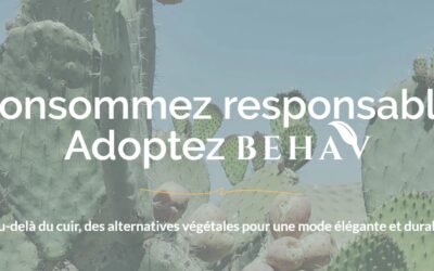 Behav : une alternative écoresponsable au cuir animal et synthétique pour une mode durable