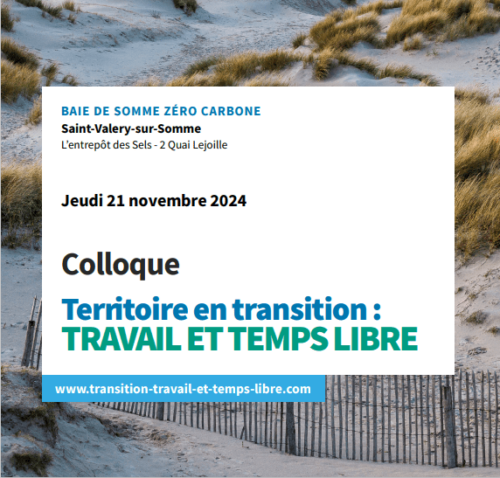 Baie de Somme Zéro Carbone | Territoire en transition : Travail et Temps Libre