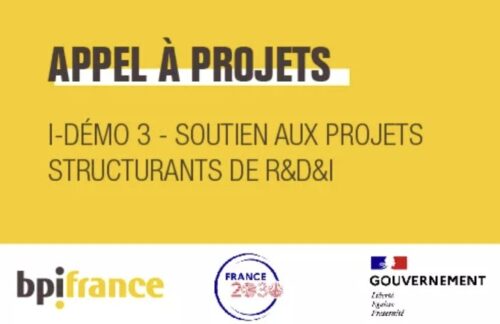 Appel à projets i-Démo – soutien aux projets structurants de R&D&I