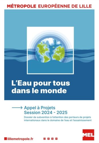 Appel à Projets : l’eau pour tous : un engagement de la MEL pour un accès à l’eau propre et à l’assainissement