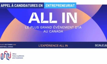 Appel à candidatures : All In 2025