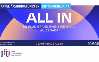 Appel à candidatures : All In 2025