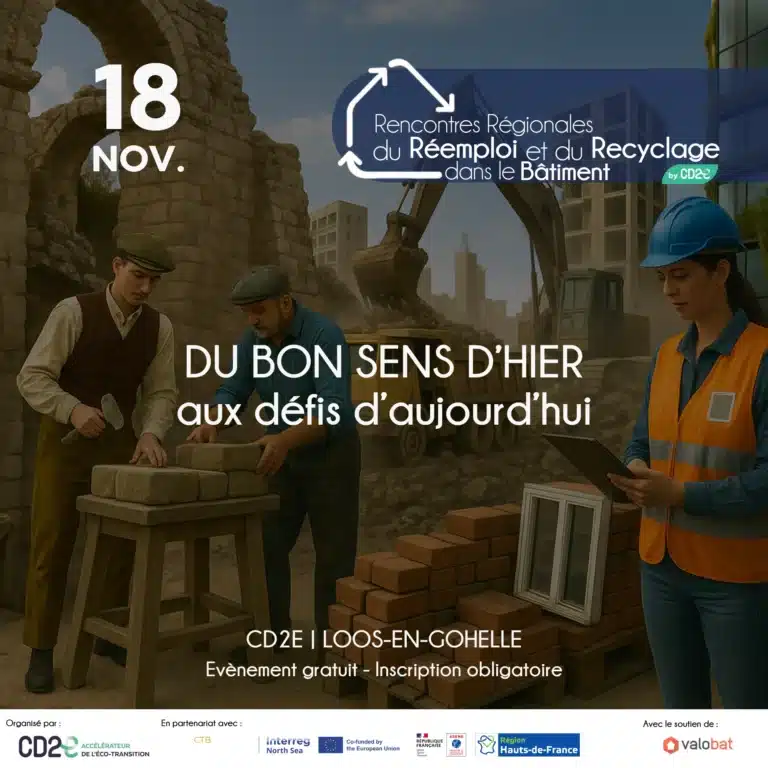 Rencontres Régionales du Réemploi et du Recyclage dans le bâtiment 2025