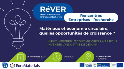 Rencontre Entreprise Recherche – Matériaux et économie circulaire