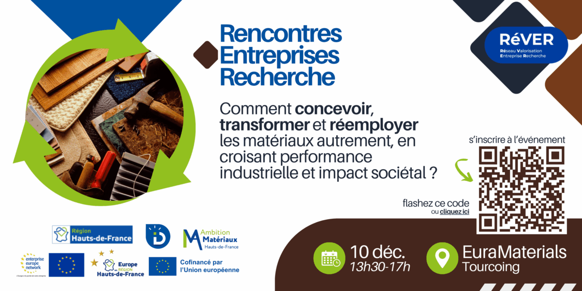 Rencontre Entreprise Recherche – Matériaux et économie circulaire