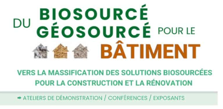 Journée du Biosourcé et Géosourcé pour le Bâtiment en Hauts-de-France