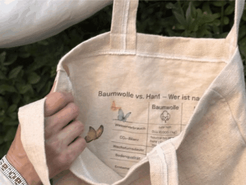 Une collaboration franco-allemande pour la production de sac tissés à base de chanvre