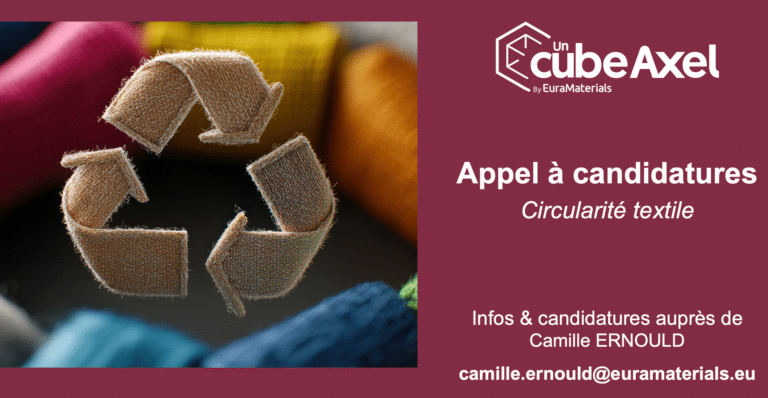 AAP Circularité textile : accélérer l’innovation pour une filière plus durable