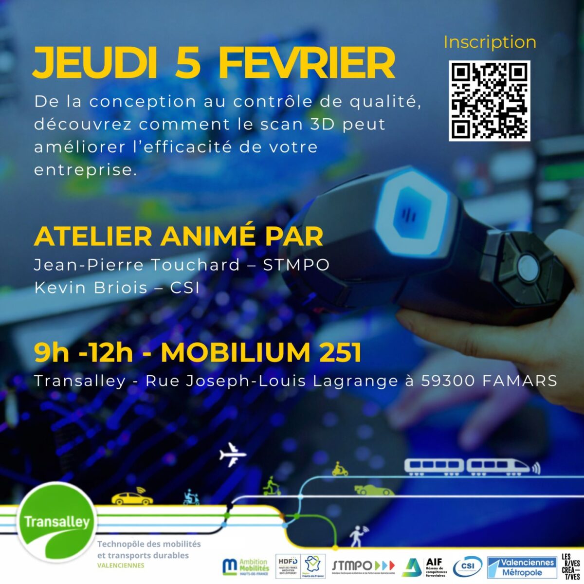 Atelier « Scan 3D »