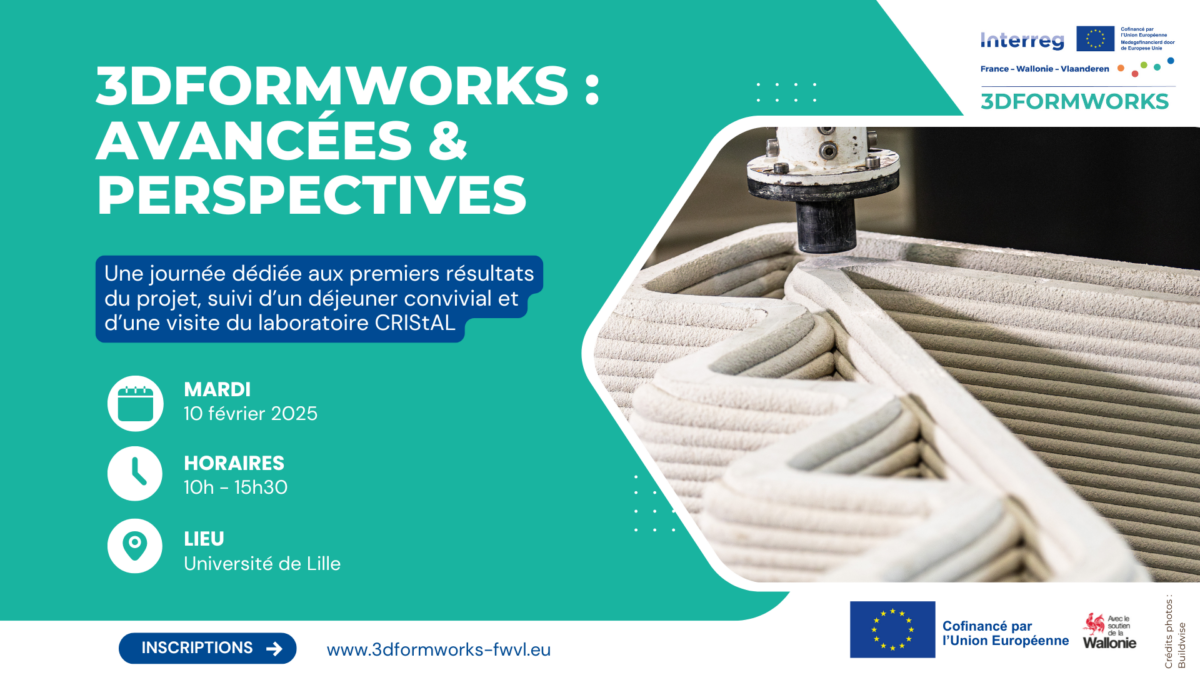 3Dformworks : Avancées & perspectives