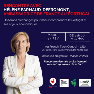 Echange avec l&rsquo;ambassadrice de France au Portugal