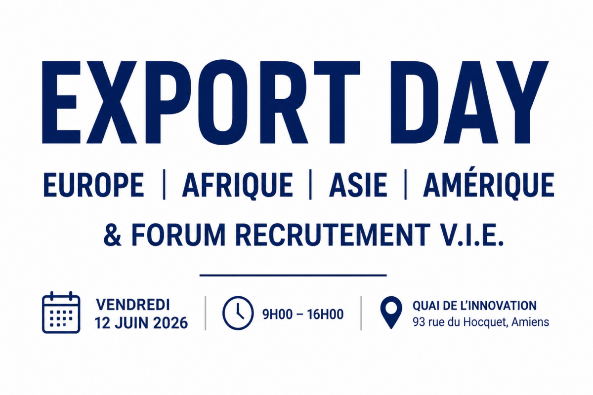 Journée de l’Export à Amiens : développez vos opportunités à l’international