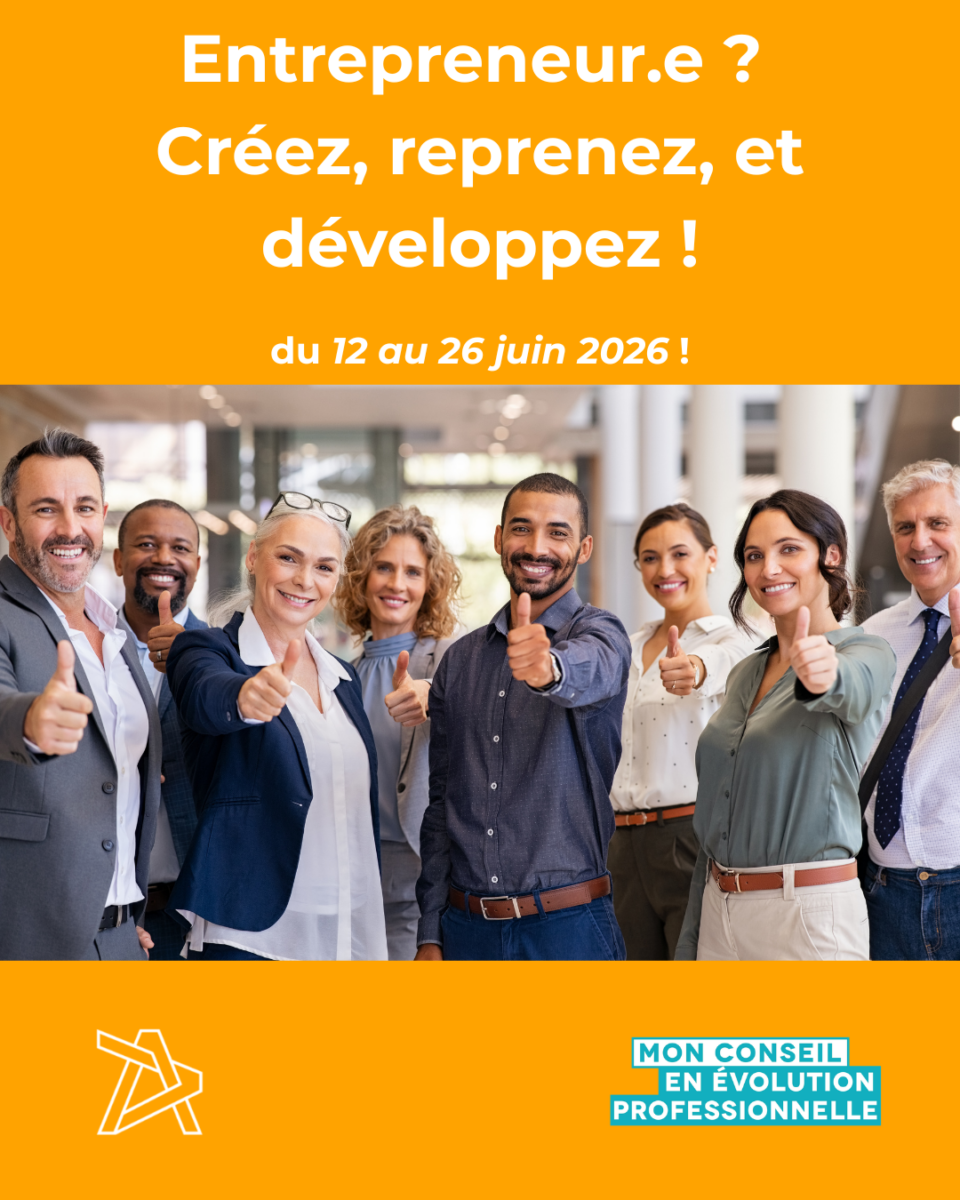 📣 Déployez votre potentiel entrepreneurial avec l’Apec Hauts de France et ses partenaires !