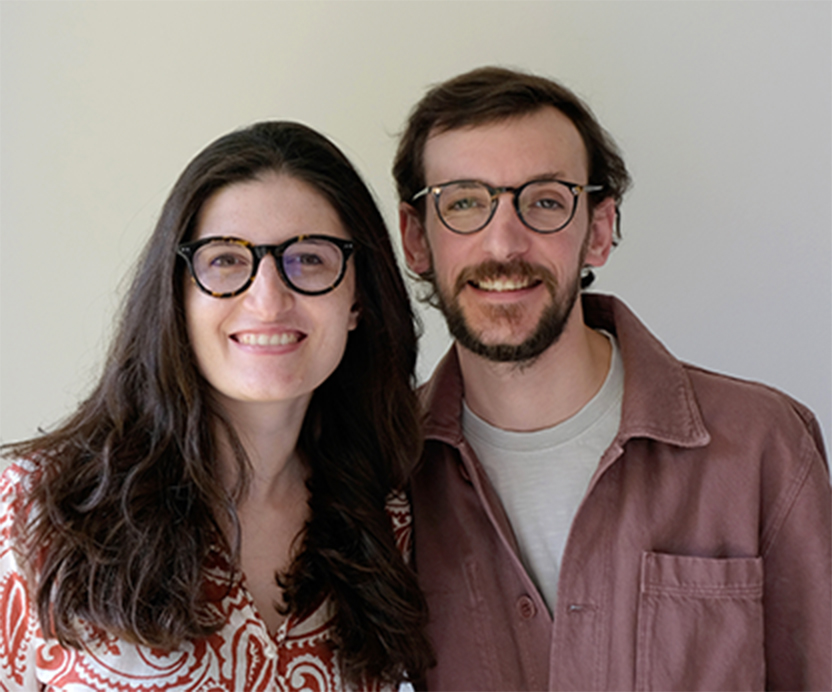 Portrait de Denitsa et Alexis, co-fondateurs de Studio Addit