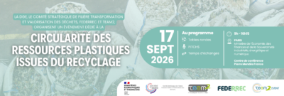 Circularité des ressources plastiques issues du recyclage