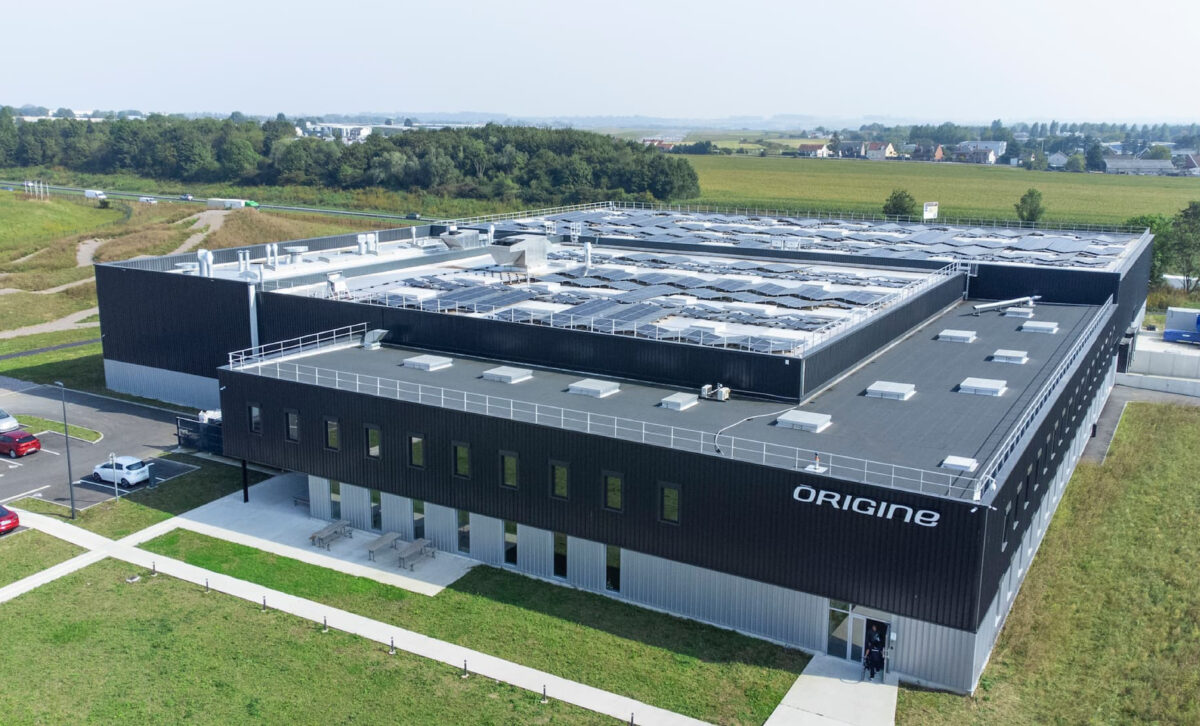 Site de production de Origine Cycle à Rouvignies