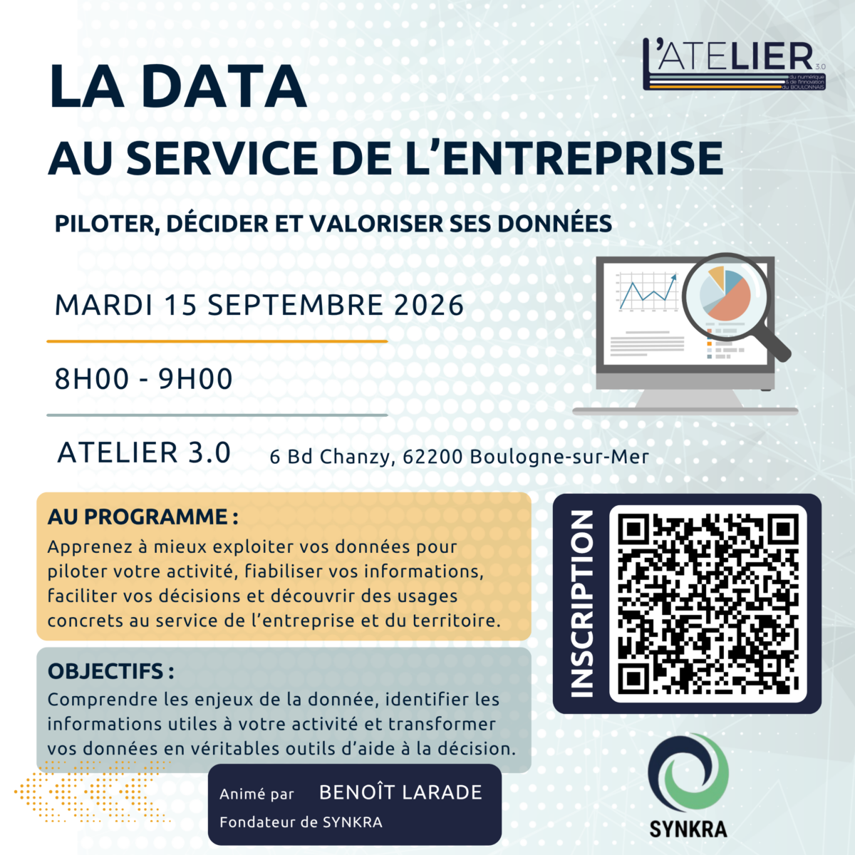Exploitation de données pour mieux piloter, anticiper et décider